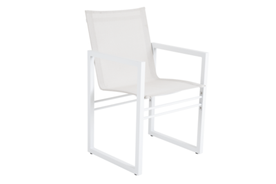 Vevi chaise de table Blanc/blanc