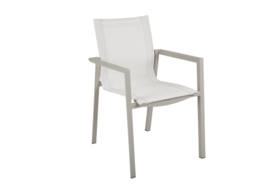 Delia fauteuil Khaki/Off-white