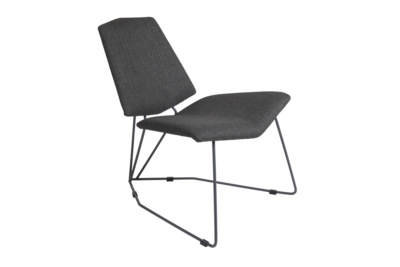 Pollux fauteuil Anthracite/Nearly black