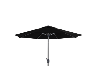 Andria parasol Argent/noir