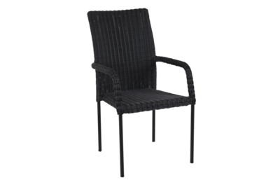 Nypon fauteuil Noir/noir