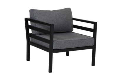 Weldon fauteuil Noir/gris
