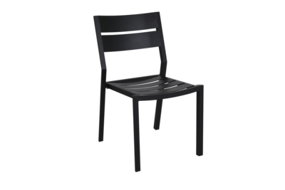 Delia chaise de table Noir
