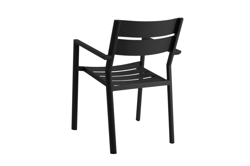 Delia fauteuil Noir