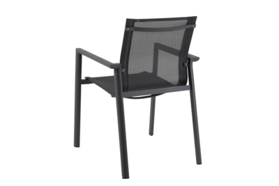 Delia fauteuil Anthracite/gris